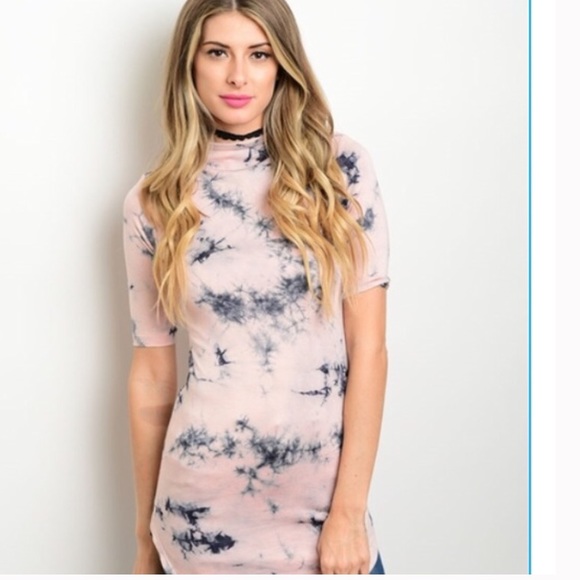 Pink Tie Dye Shirt/Dress