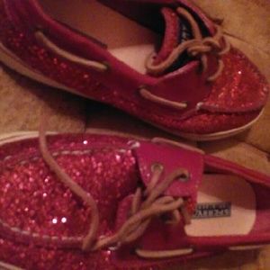 Sperrys glitter size 8.5