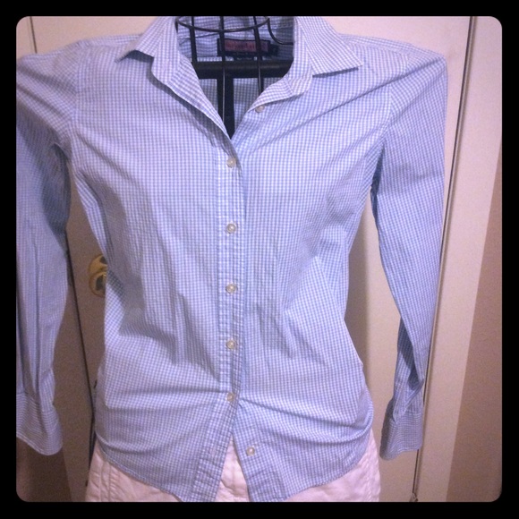 vineyard Vines Gingham size 4