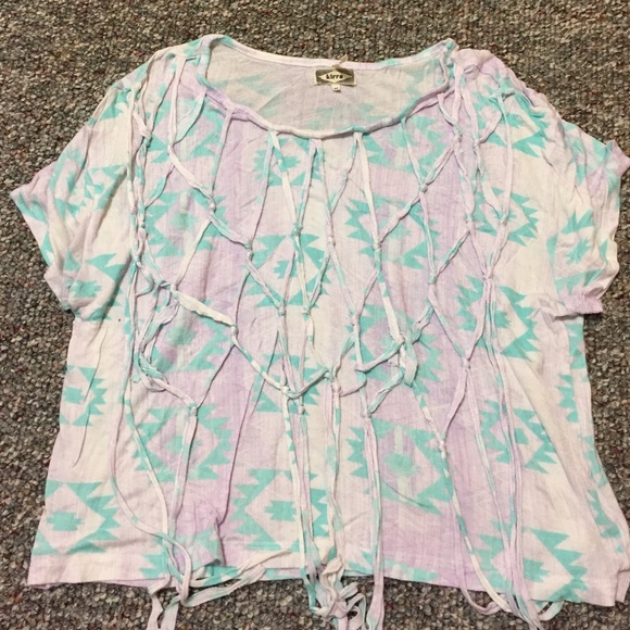 Pacsun tribal top