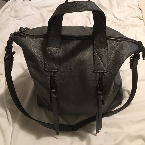 Gray satchel