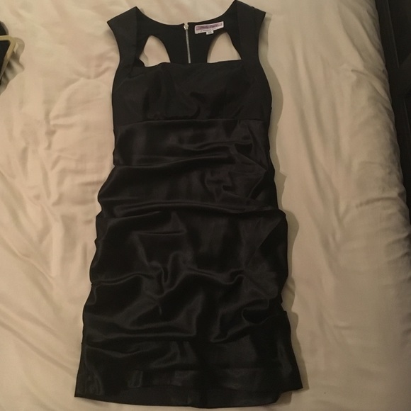 Black Silk Dress 💥SOLD💥 - Picture 1 of 4