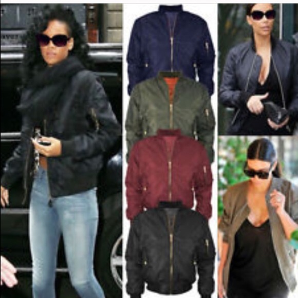 ✨LAST ONE✨✨Bomber jacket BLACK - Picture 2 of 6