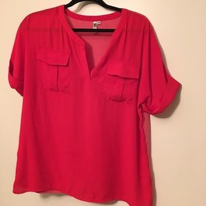 KUT Medium Red Blouse
