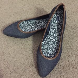 Dr.Scholl's denim flats