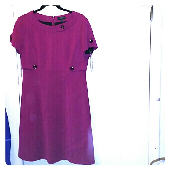 Fuchsia Tahari Dress - 10P