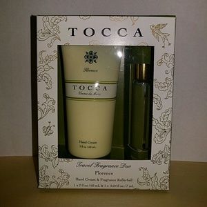 Tocca Travel set perfume and hand lotion. New!