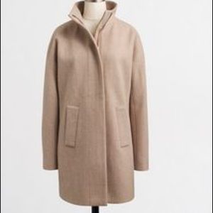 I. Crew City Coat in Beige