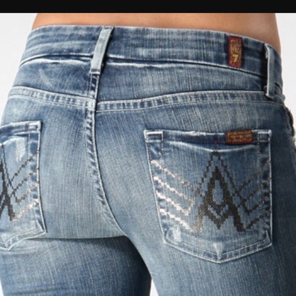 7 For All Mankind, 'A' pocket style