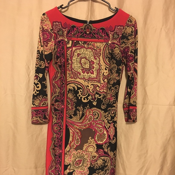 Cache Long sleeve dress