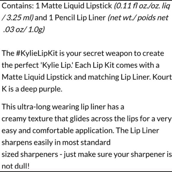 1 LEFT‼️ SALE‼️KOᑌᖇT K ᒪIᑭKIT💋 - Picture 4 of 4