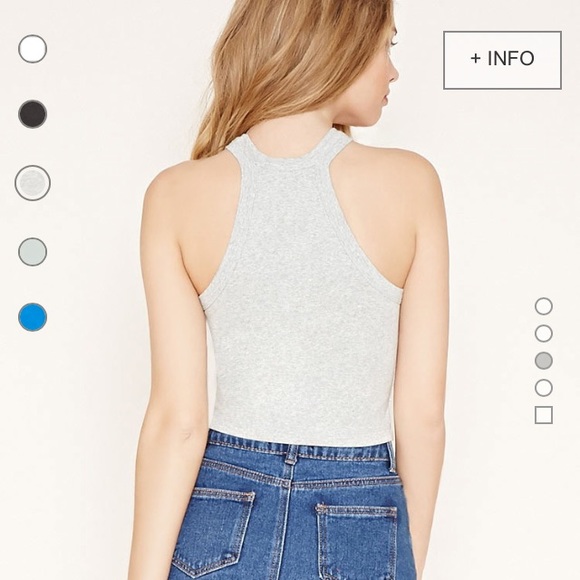 High neck tank top forever 21 Clearance