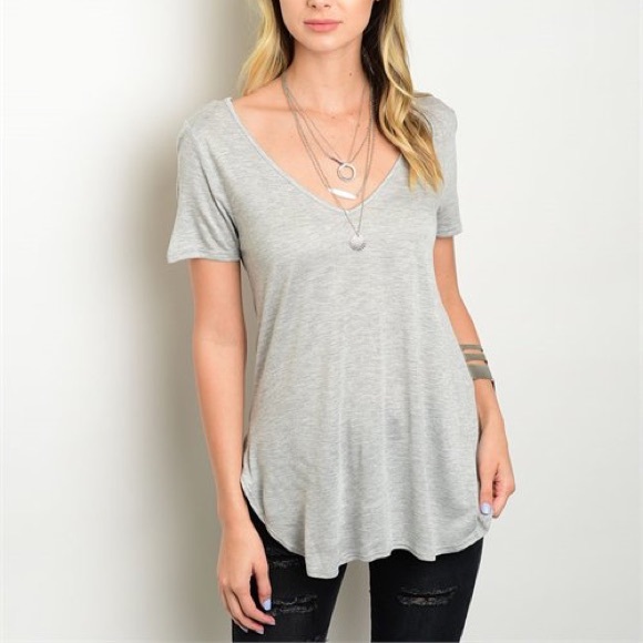 🆕Strappy back grey knit top - Picture 2 of 2