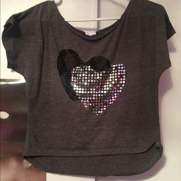 Gray loose tshirt