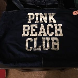 Vs pink beach bag .... Brand new