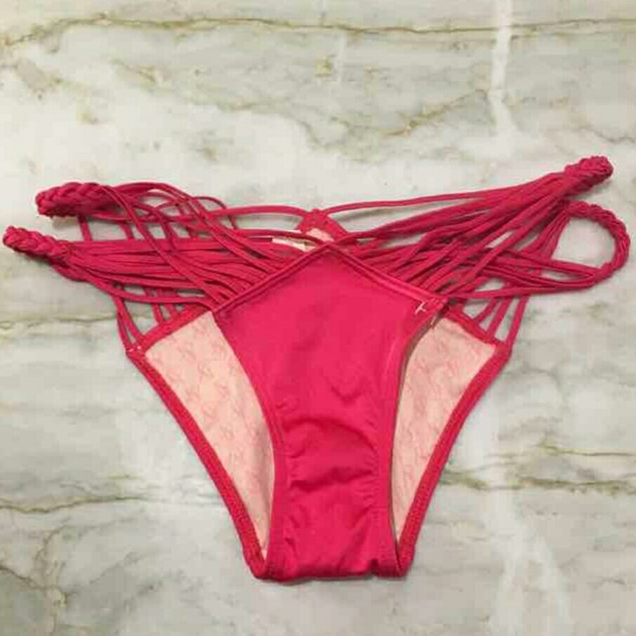 NWT vs strappy brazilian bikini bottoms