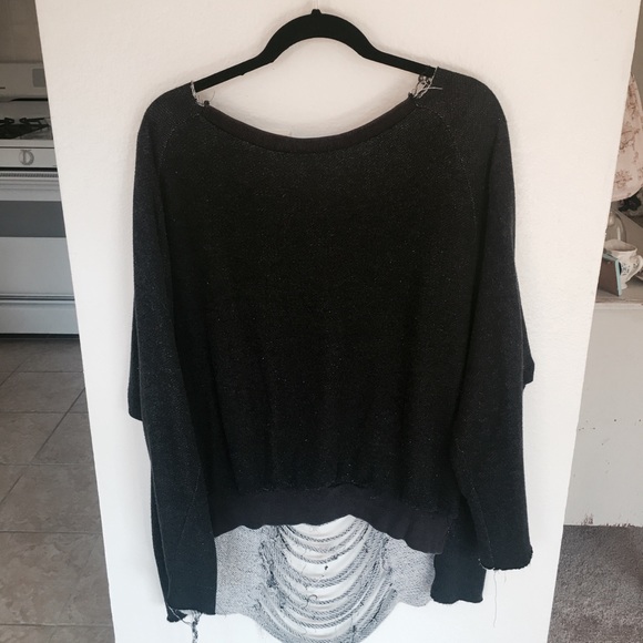 Shredded Sweatshirt