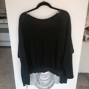 Shredded Sweatshirt