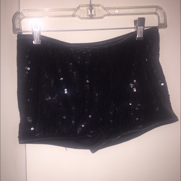 Sequin shorts