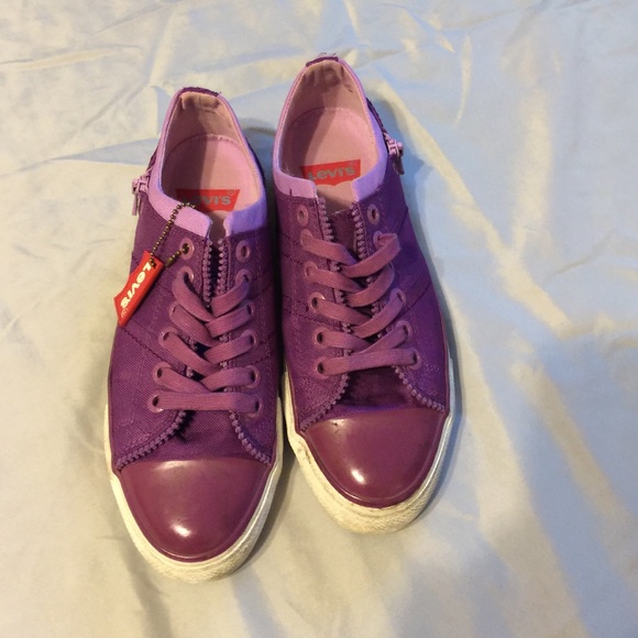 Levi's Shoes - Levi's Canvas Sneakers with Zipper Design;