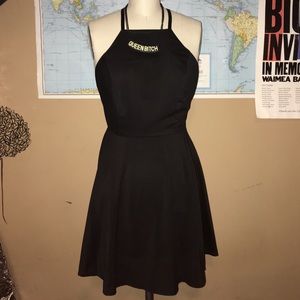 Little Black Skater Dress