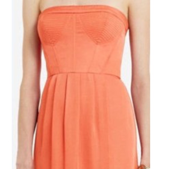 Coral maxi BCBG dress - Picture 2 of 2