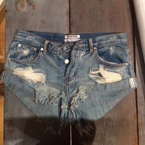 One teaspoon bandits shorts
