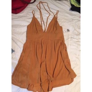 Strappy romper