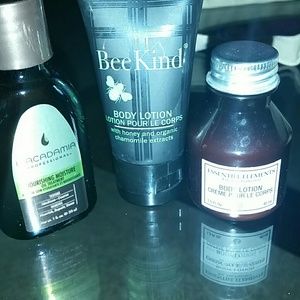 Beauty Essentials **sample sizes**