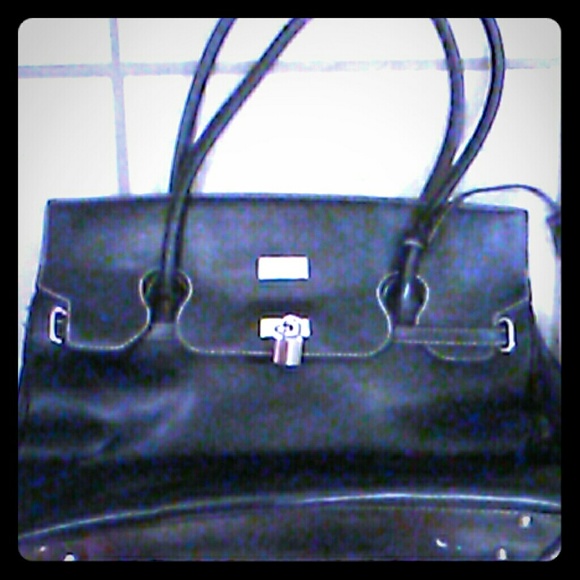 Large black hermes bag