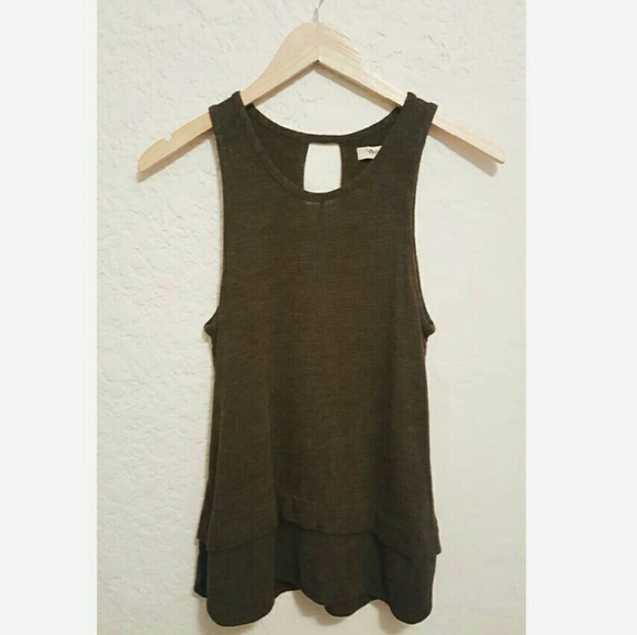 Madewell Olive Green Tank XS