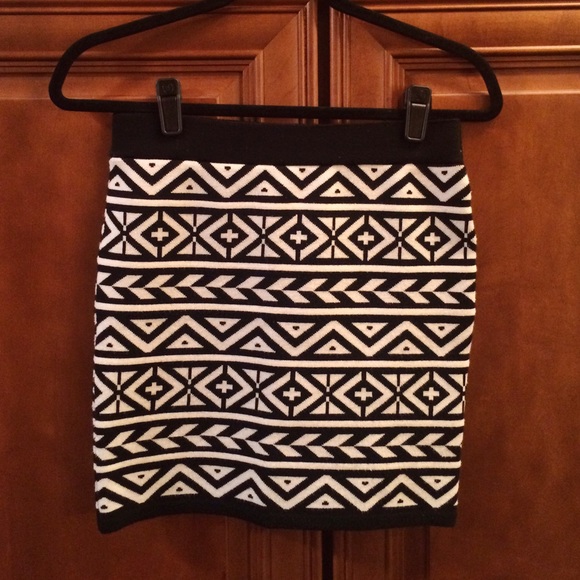 Vintage Forever 21 Knit Mini Skirt