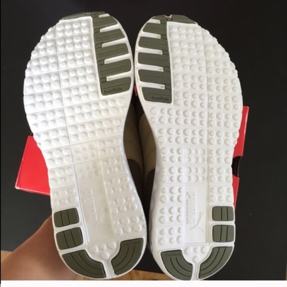 PUMA AUTHENTIC BURN OLIVE SHOES SZ 6.5 NEW - Picture 3 of 4