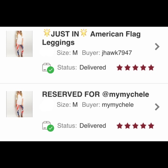 Flag Leggings - Picture 4 of 4