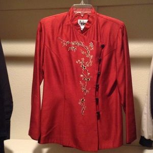 Vintage kimono blazer