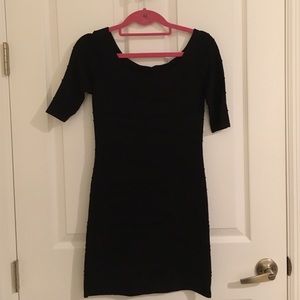 Basic Black Bandage Dress