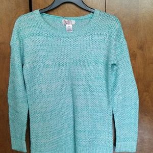 Light Blue Knit Sweater