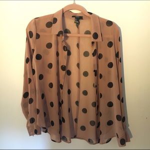 Forever 21: Polka dot blouse