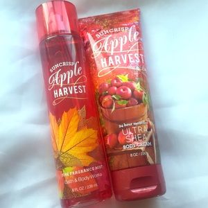Shea body cream and fragrance mist