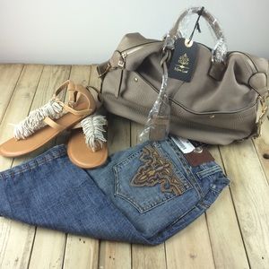 Antik Batik denim Jean shorts