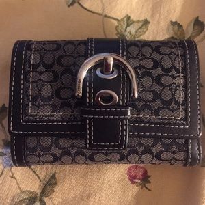 Coach mini wallet