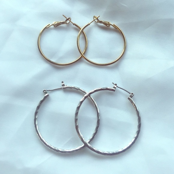 Hoop earrings