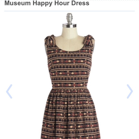 Modcloth museum happy hour dress