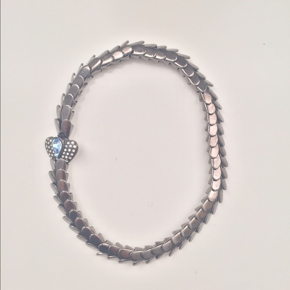 Giles & Brother necklace with Swarovski detail