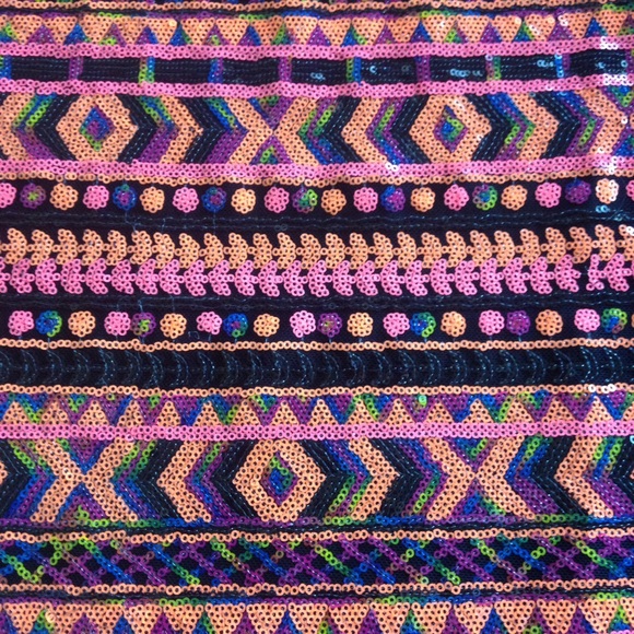 Multi-Colored Sequined Tank - Picture 3 of 4