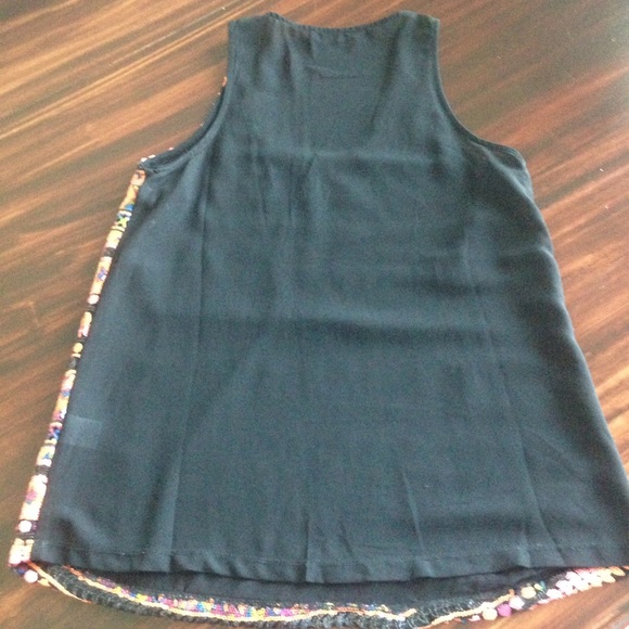 Multi-Colored Sequined Tank - Picture 4 of 4