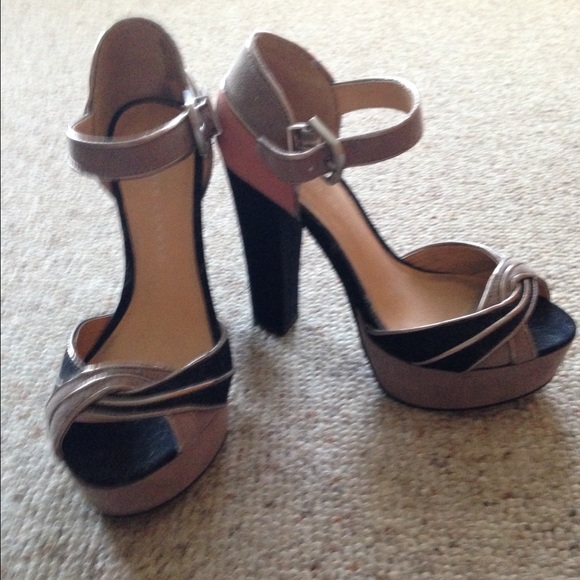 LC Lauren Conrad platform heels, 8