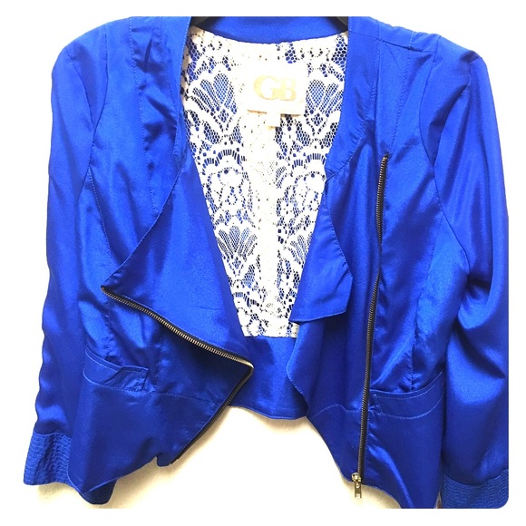 Electric blue blazer