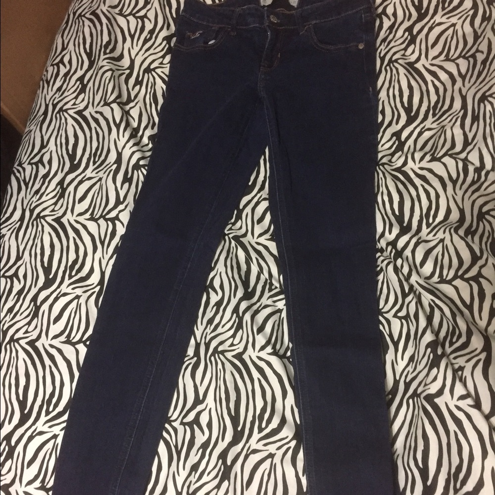 Hollister stretch skinny jeans size 3