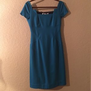 DVF Form fitting sheath dress
